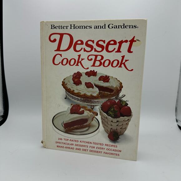 Vtg 1973 Better Homes and Gardens Hardcover Dessert Cookbook - Picture 1 of 9